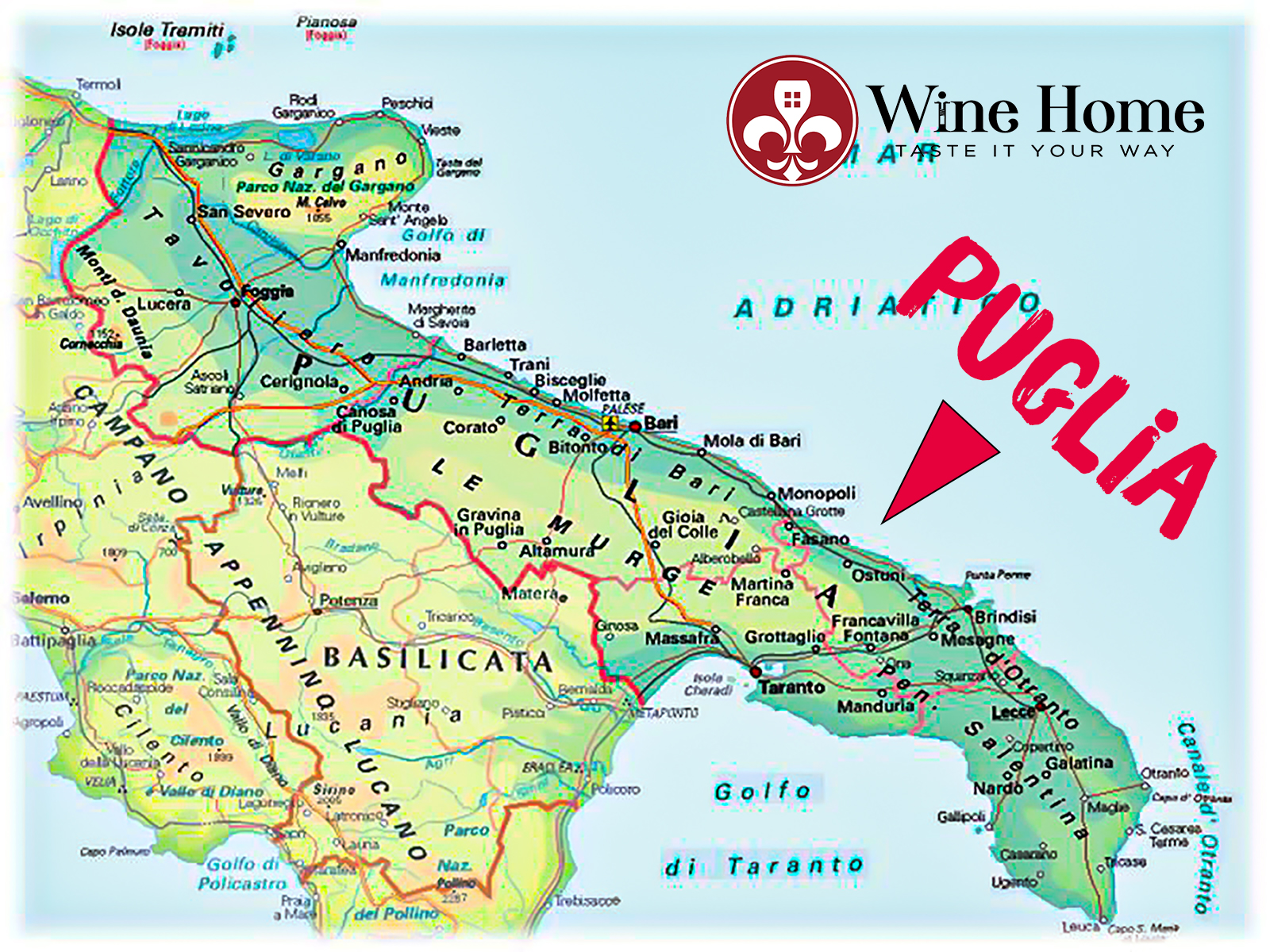 Vùng đất Puglia-Italia,thiên đường rượu vang nam Ý
